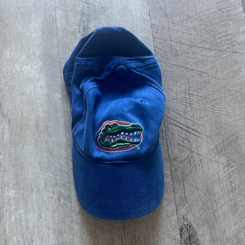 Blue Cap with Gator Logo